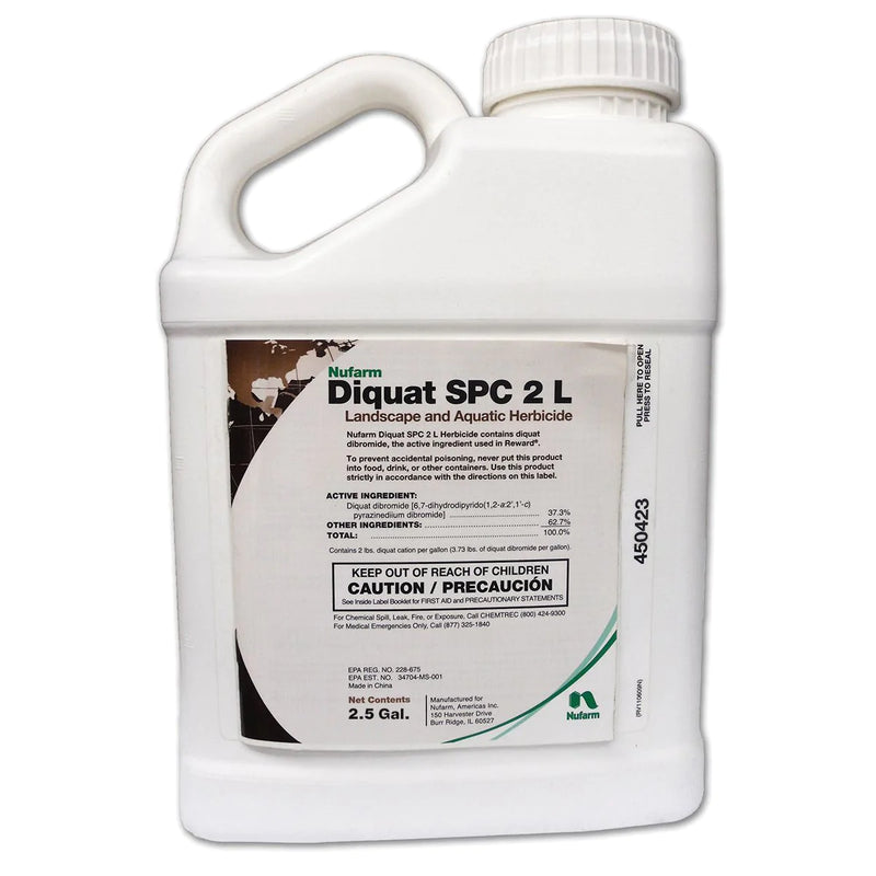 Nufarm Diquat SPC 2L - Landscape and Aquatic Herbicide 2.5 Gallon