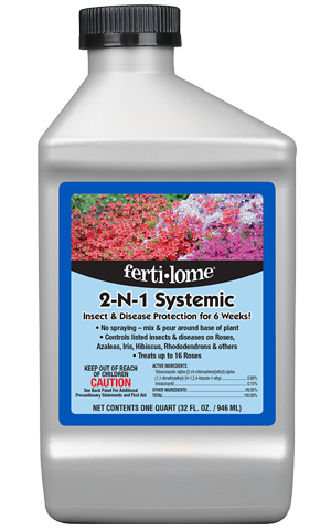 Fertilome 10478 2-N-1 Systemic  Insecticide & Fungicide Concentrate 32 OZ