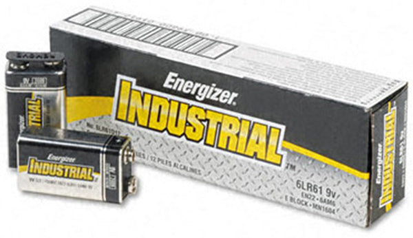 Energizer Industrial 9V Battery Alkaline