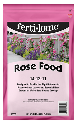 Fertilome 10830 Rose Food 14-12-11 4 lbs.