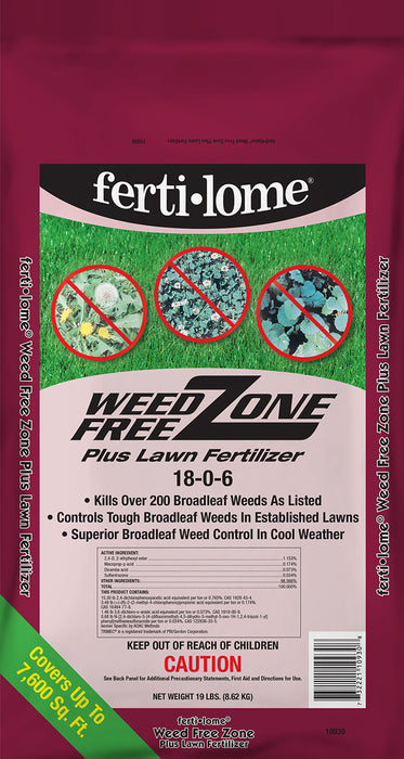Ferti-Lome Weed Free Zone 18-0-6 19 lb.