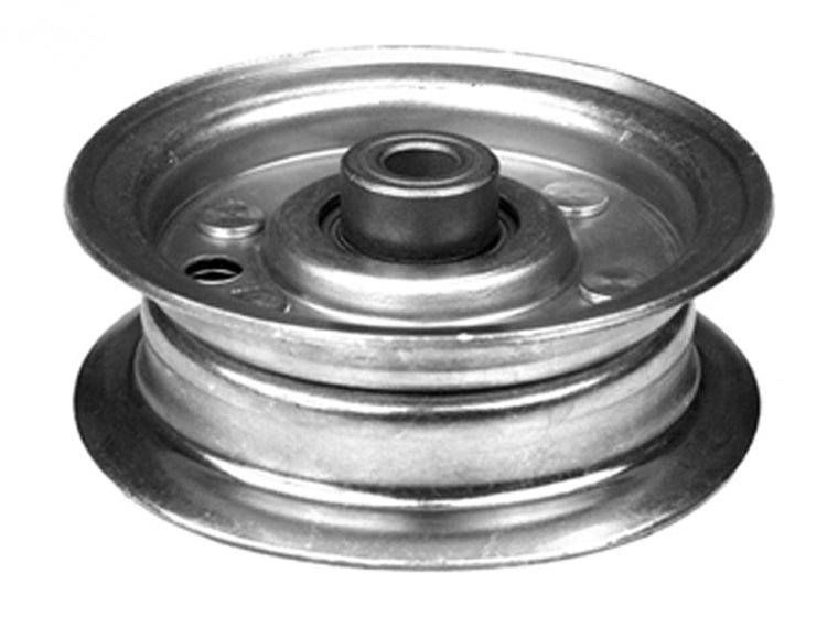 Rotary 11632 Flat Idler Pulley 3/8" X 3-7/8" AYP 173437 replacement