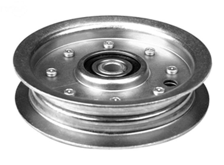Rotary 11633 Flat Idler Pulley 3/8" X 4-1/2" AYP 175820 replacement