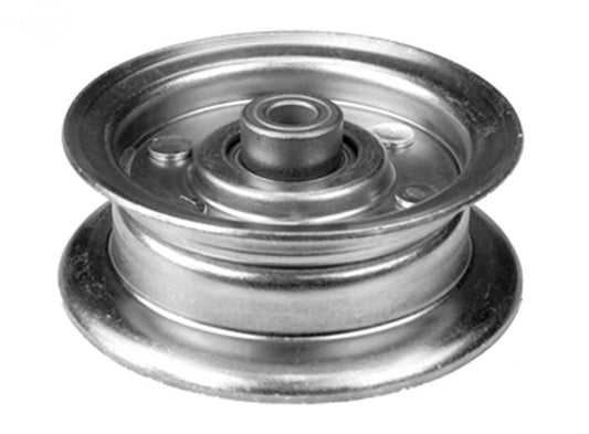 Rotary 11634 Flat Idler Pulley 3/8" X 3-7/8" AYP 177968 replacement