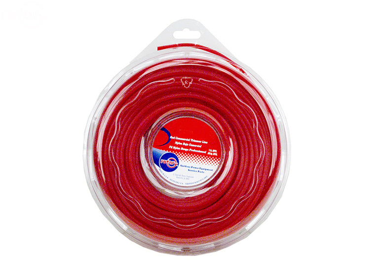 Copperhead 12105 Red Commercial Trimmer Line .155 1 Lb Donut