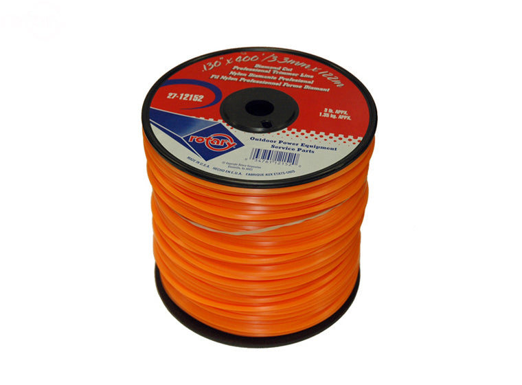 Copperhead 12152 Diamond Trimmer Line .130 3 Lb Spool