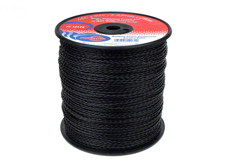 Copperhead 12174 Vortex Trimmer Line .080 X 960 ft. Medium Spool