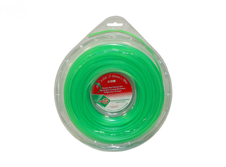 Copperhead 12189 Green Quad Trimmer Line .095 256 ft. Large Donut