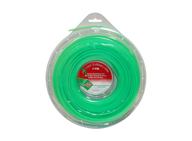 Copperhead 12190 Trimmer Line .105 207' Large Donut Quad Green