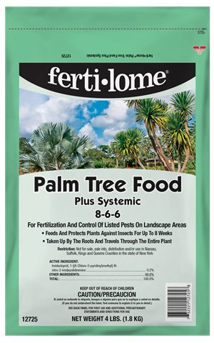 Ferti-lome 12725 Palm Tree Food With Systemic  8-6-6  4 LB