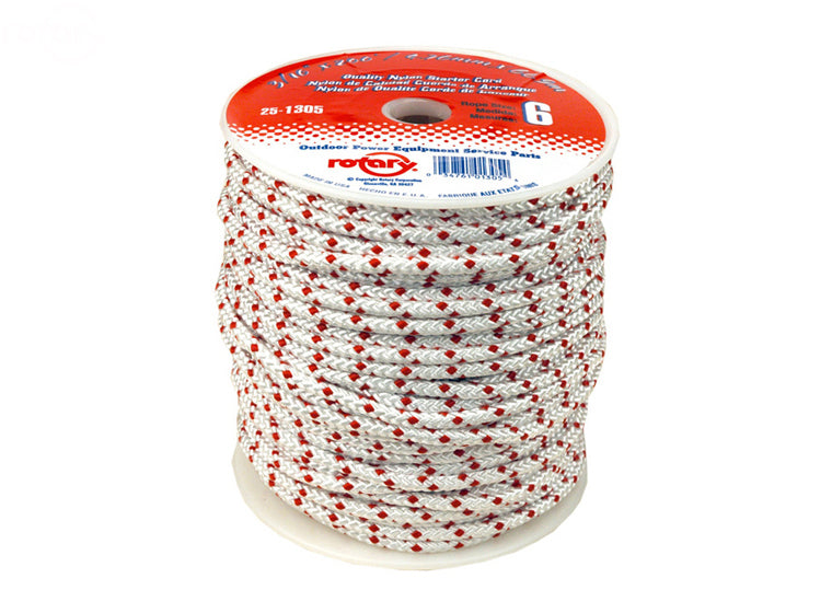 Rotary 1305 Starter Rope #6 X 200' Roll Braided