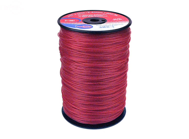 Copperhead 1337 Trimmer Line .095 5 Lb Spool Red Commerical