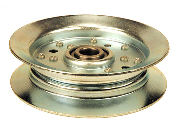 Rotary 13413 Flat Idler Pulley 4" Dixie Chopper 300401 replacement