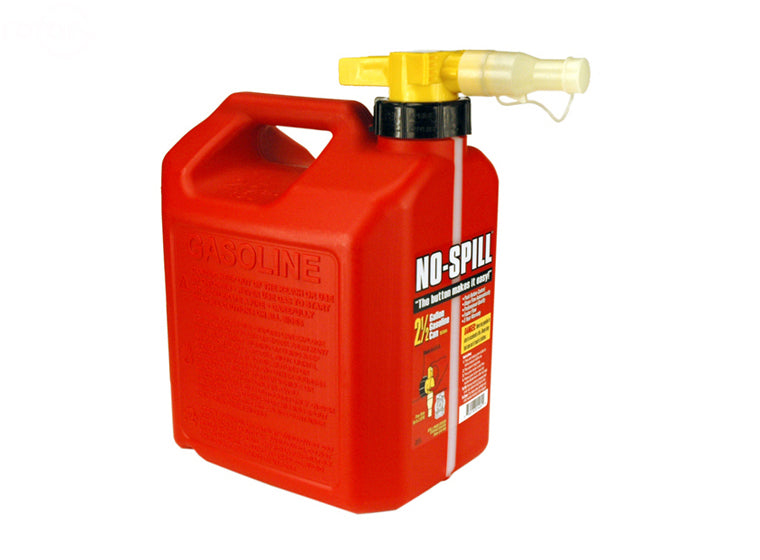 No-Spill 2 1/2 Gallon Fuel Can (Red)