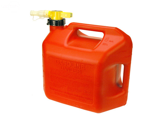 No-Spill 5 Gallon Fuel Can (Red)
