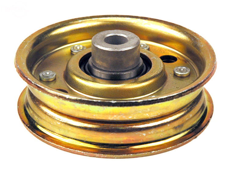 Rotary 13614 Flat Idler Pulley 3/8" X 3-1/4" Scag 483208, 481048 replacement