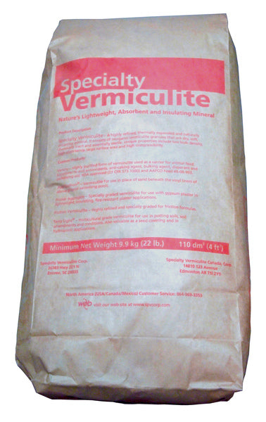 Horticultural Grade Vermiculite 4 Cubic Foot Bag - Course
