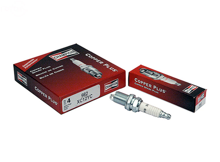 ビンテージ USA製 CHAMPION SPARK PLUG オフィシャル XL Rotary 14636 Spark Plug Champion XC12YC 4 Pack — Master Landscape