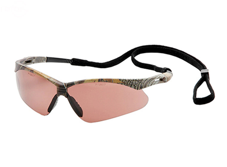 Rotary 14880 Safety Glasses -SCM6318STP Sandstone Bronze (Anti-Fog) Lens with Camo Frame and Black Cord