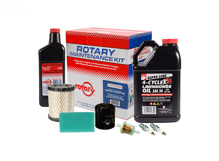 Rotary 15240 Briggs & Stratton Husqvarna Engine Tune-Up Maintenance Kit for 23 to 30 GHP