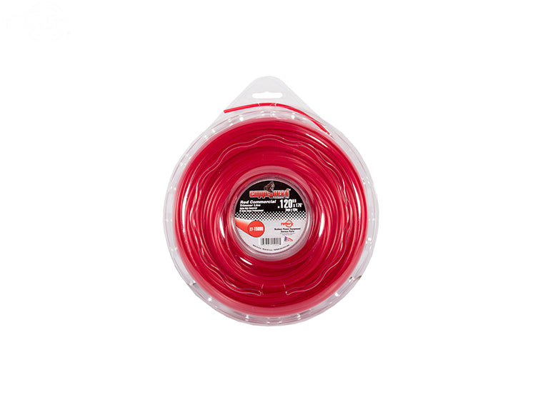 Copperhead 15990 Red Commercial Trimmer Line .120"/3.0MM 1Lb Donut