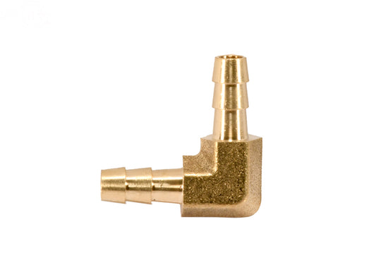 Rotary 16609 Helix Brass Fuel Line Elbow 1/4"