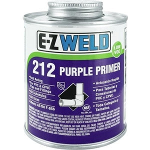 E-Z Weld 212 Purple Primer Half Pint Size (8 oz.)