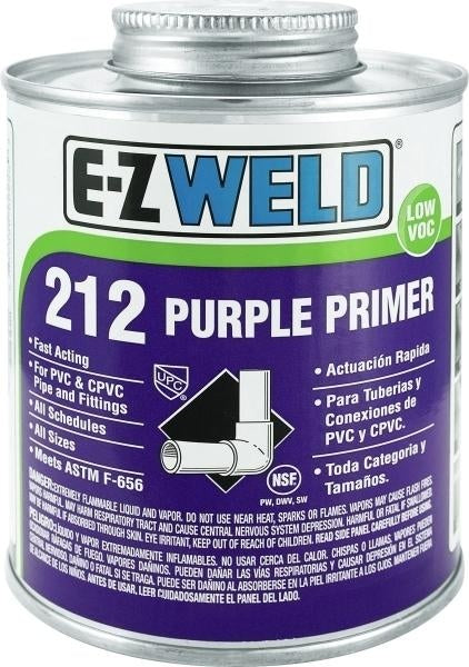 E-Z WELD 212 Purple Primer Quart (32 oz)