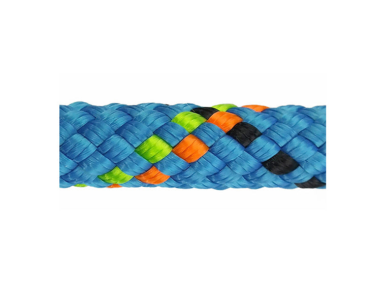Pelican Rope Static Master Pro 1/2" x 150' Rappelling Rope Lime & Blue # A1WPP-161L54-150SNTE