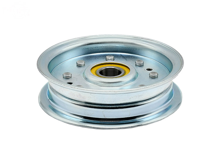 Rotary 17313 Flat Idler Pulley replaces John Deere AM128118
