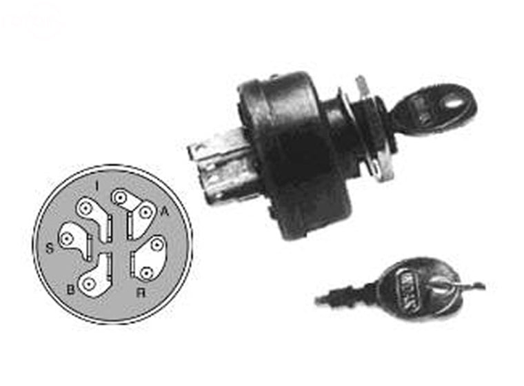 Rotary 1931 replaces Ignition Switch Gravely 19223
