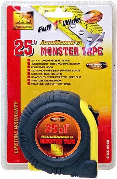 Accumeasure  1" x 25' Monster Tape Measure