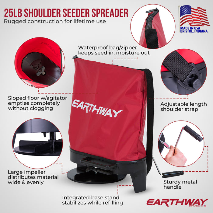 Earthway 2750 Nylon Bag Seeder/Spreader