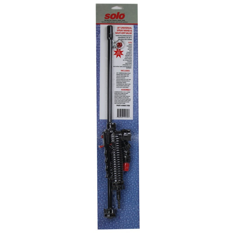 Solo 28" Universal Wand and Shut-Off Assembly