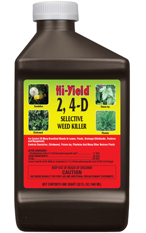 Hi-Yield 21415 2 4-D Selective Weed Killer Concentrate 32 oz