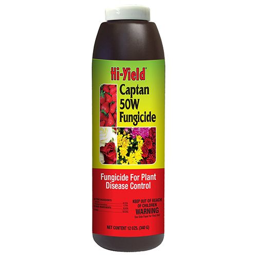 Hi-Yield 32109 Captan 50W Fungicide 12 oz