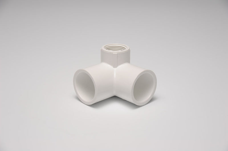 Sch 40 414-130 Side Outlet 90 Elbow 1 x 1 x 1/2" (s x s x fpt)