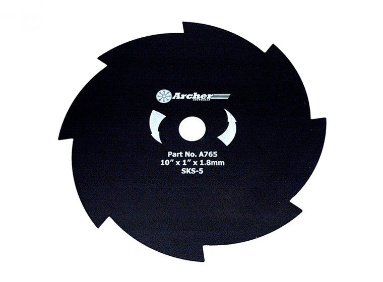 Rotary 4279 Brush Blade 10" X 1" 8T
