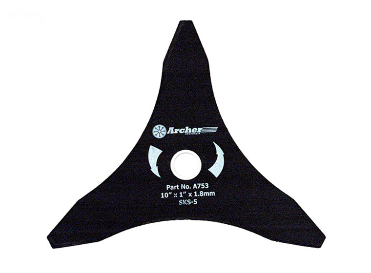 Rotary 4413 Brushcutter Blade 10"x1" 3T