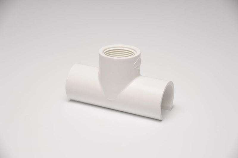 Sch 40 464-130 Snap-On Tee 1 x 1/2 (snap x fpt)