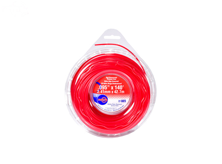 Copperhead 5923 Red Commercial Trimmer Line .095 X 1/2 Lb Donut