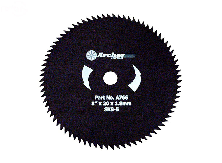 Rotary 5959 Brushcutter Blade 8" X 3/4 80T