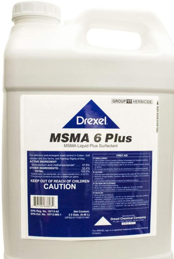 arsenic herbicide Drexel MSMA 6 Plus 2.5 gal — Master Landscape Supply