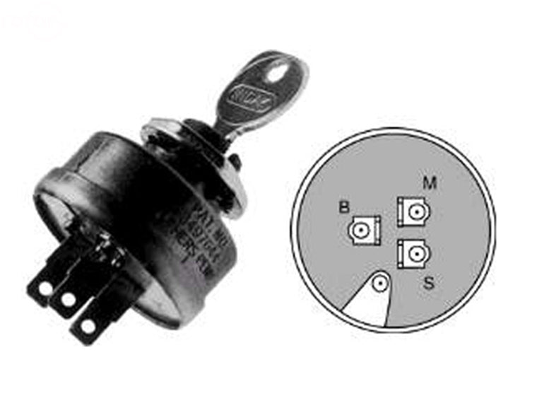 Rotary 7179 replaces Ignition Switch Snapper 7018816