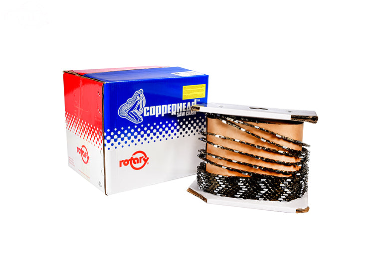 Copperhead 7425001 100 ft Chainsaw Chain Reel .050 3/8 Std Chisel Skip Tooth Without Bumper Link