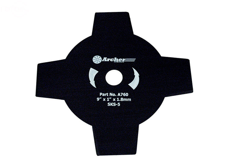 Rotary 7855 Brush Blade 9" X 1" 4T