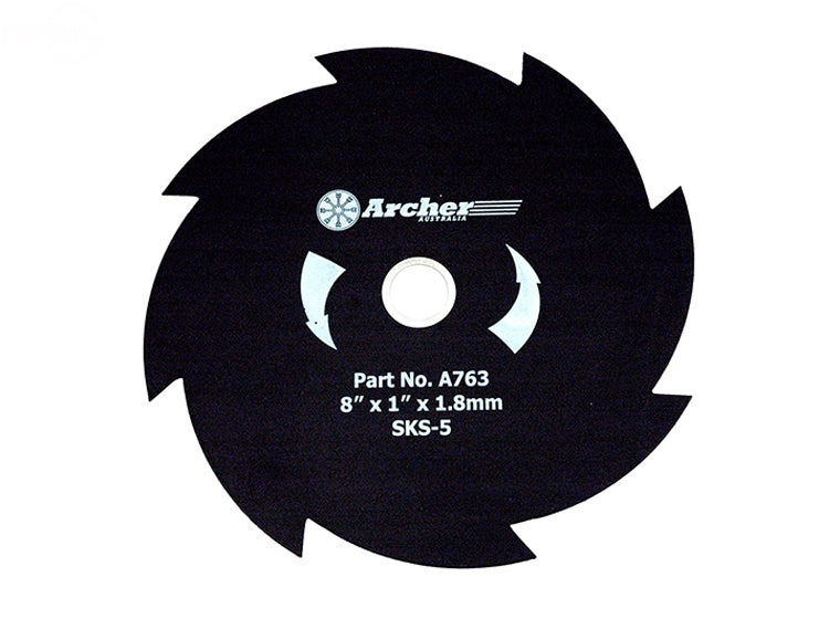 Rotary 7862 Brush Blade 8" X 1" 8T