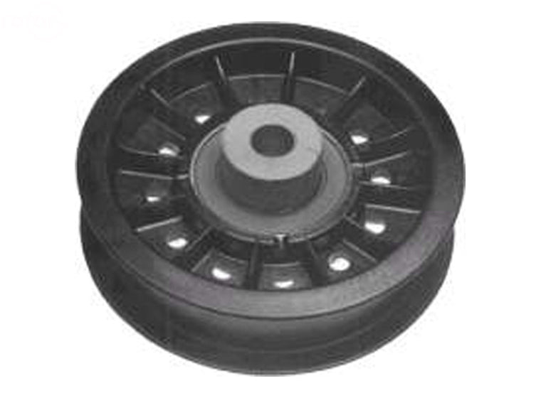 Rotary 7983 Flat Idler Pulley 3/8"X3-7/16" Scag 48201 replacement