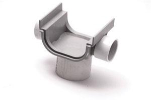 NDS 832 - 8" Shallow Profile Side Outlet