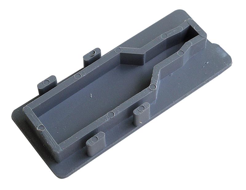 NDS 8473 - Micro Channel End Plug, Gray